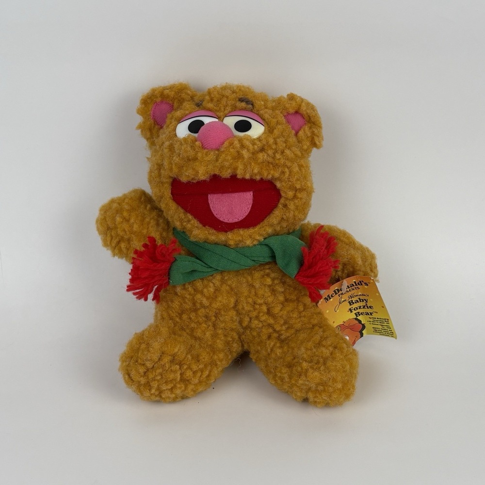 Vintage Mc Donald's Muppets Babies Fozzie Bear 1997 Jim Henson